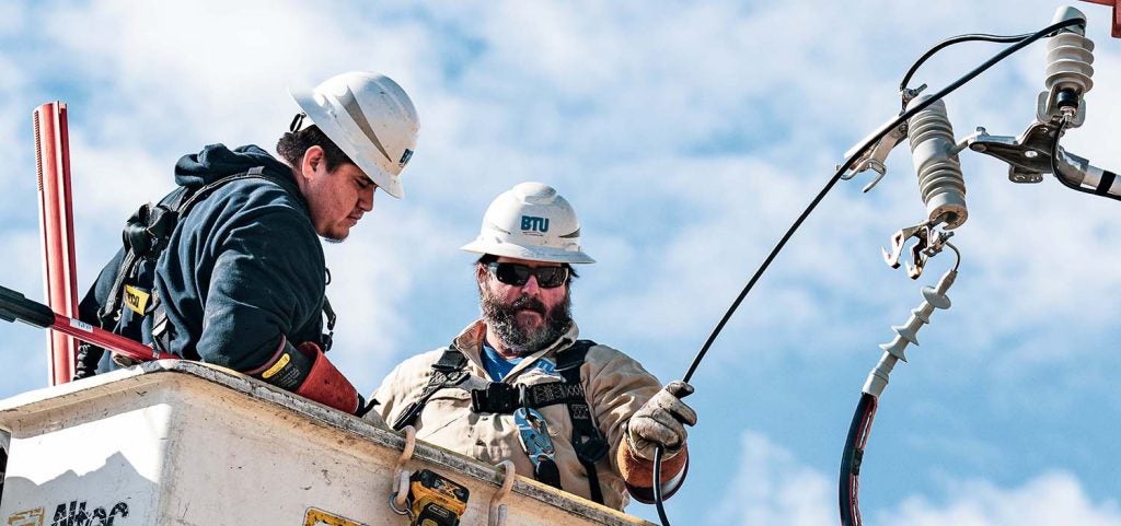 line workers