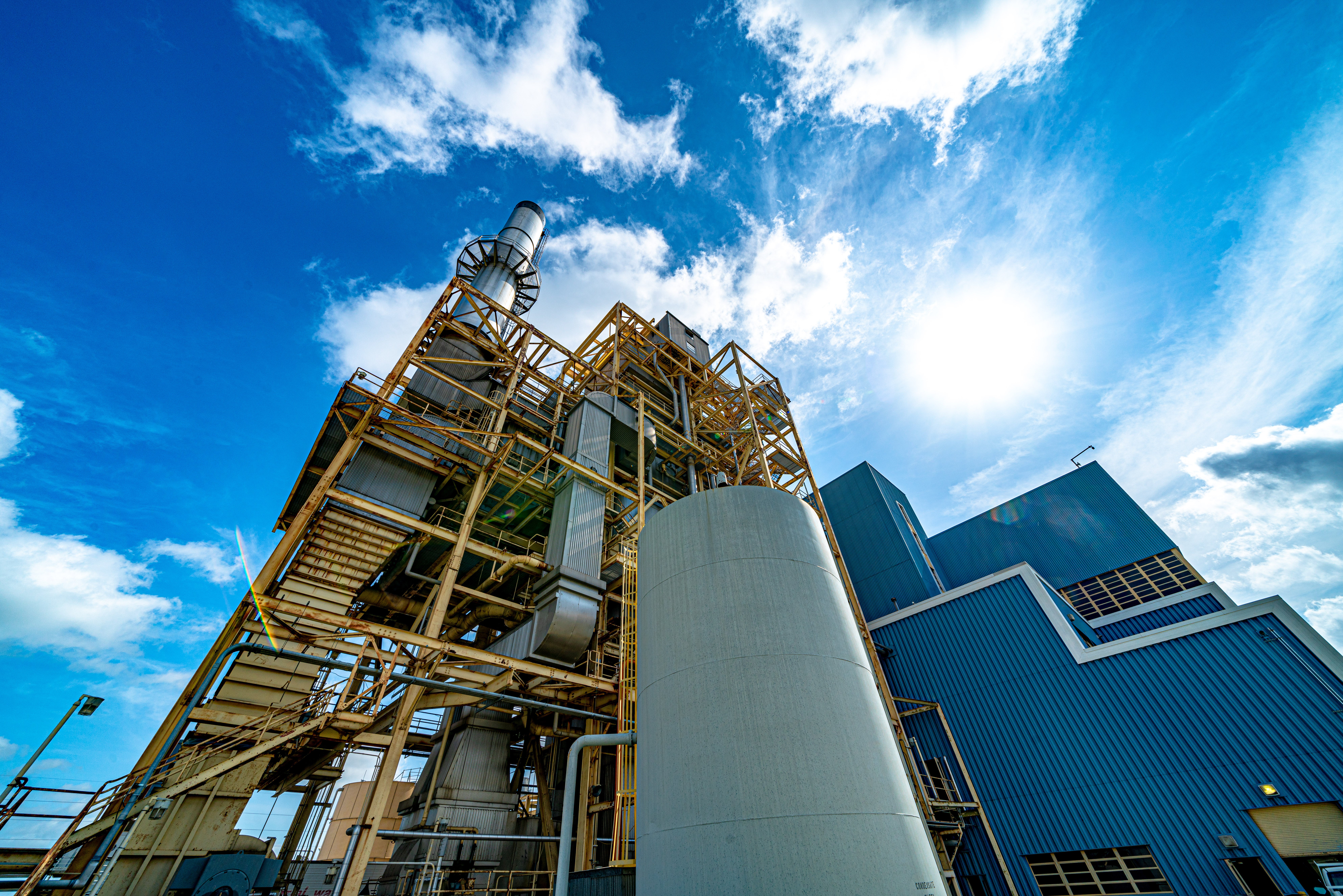 The Dansby Power Plant in Bryan, Texas