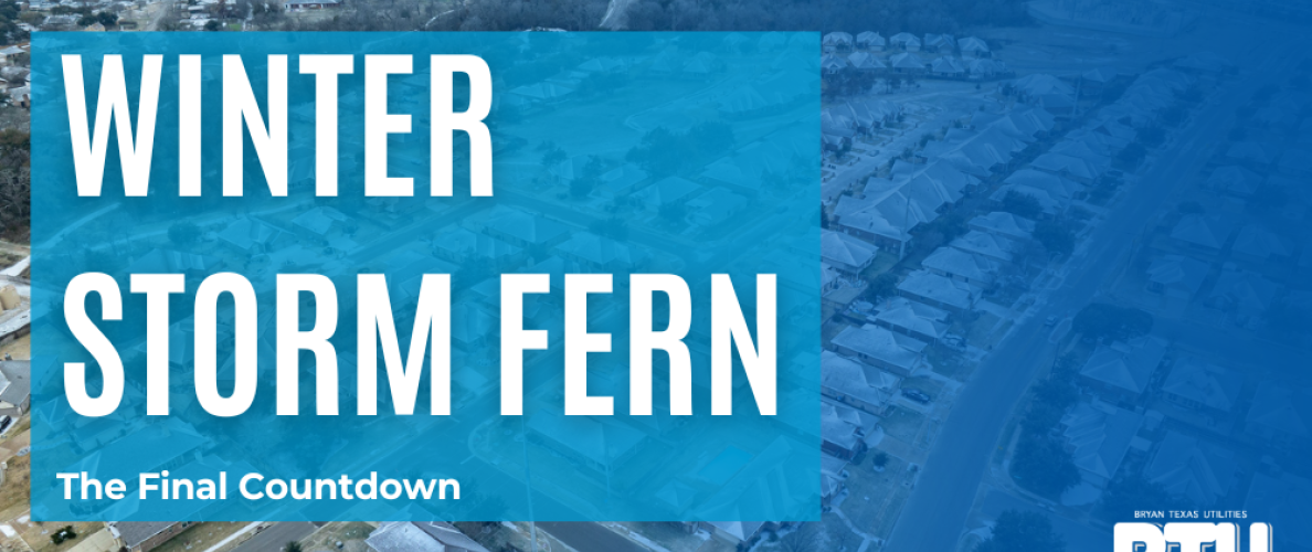 Winter storm fern the final countdown